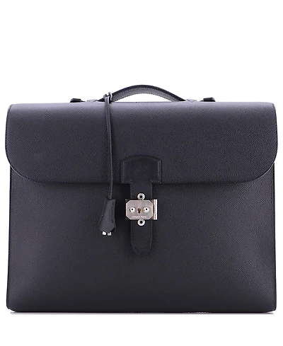 Pre-Owned HERMES 38 Sac a Depeches Bag Epsom