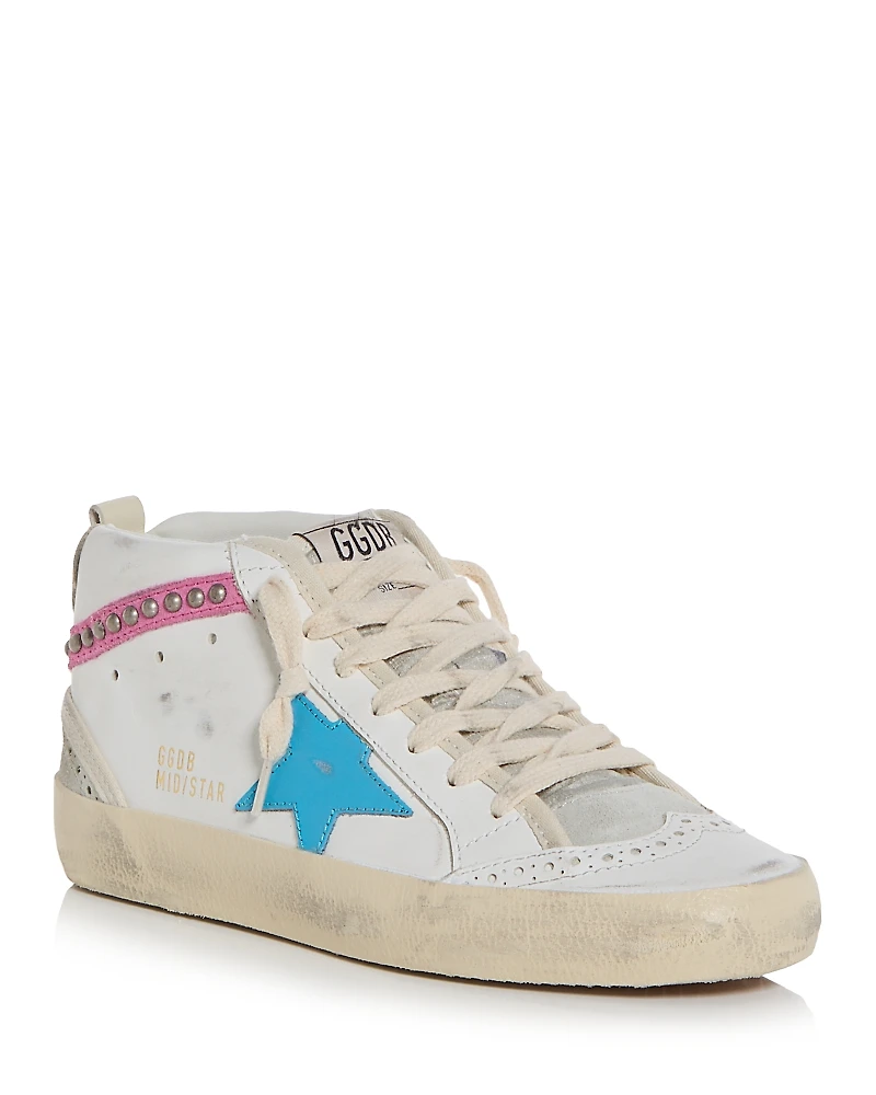 Golden Goose Unisex Mid Star Top Sneakers
