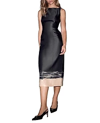 Mint Velvet Women's Ombre Print Midi Dress