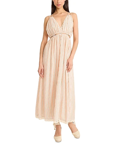 The Good Journey Cutout Midi Dress