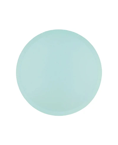 Jollity & Co. Solid Shade Colors, Paper Party Dessert Plates, Set of 8