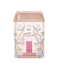 Jollity & Co. Book Club Die-Cut House Paper Dinner Plates, Set of 8