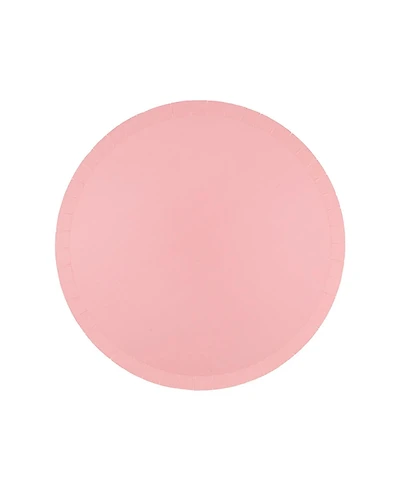 Jollity & Co. Solid Shade Colors, Paper Party Dessert Plates, Set of 8