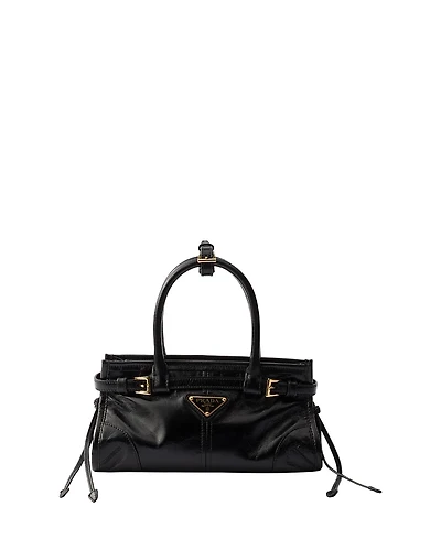 Prada Bonnie Leather Mini Handbag