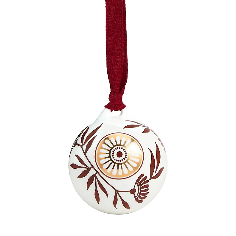 Wedgwood Festive Red Splendour No. 2 Ornament