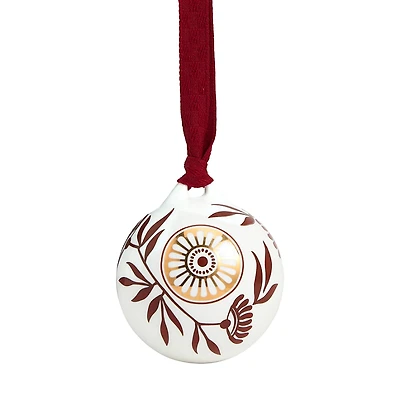 Wedgwood Festive Red Splendour No. 2 Ornament