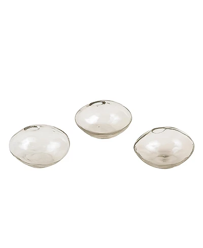 The Collective Home Pebbled Natura Vases - Set of 3