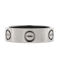 Pre-Owned Cartier Love Band Ring 18K White Gold