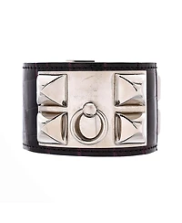 Pre-Owned HERMES Collier de Chien Bracelet Alligator