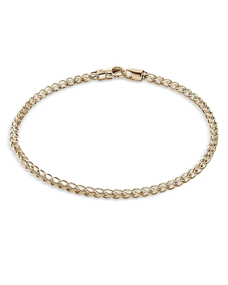 John Hardy 14K Yellow Gold Surf Bracelet