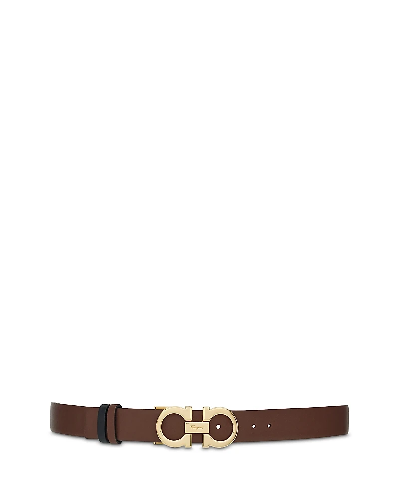 Ferragamo Women's Donna Reversible Leather Belt