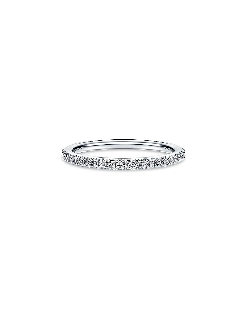 Swarovski 14K White Gold Eternity Certified Lab Grown Diamond Eternity Band