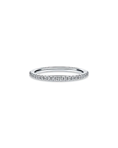 Swarovski 14K White Gold Eternity Certified Lab Grown Diamond Eternity Band