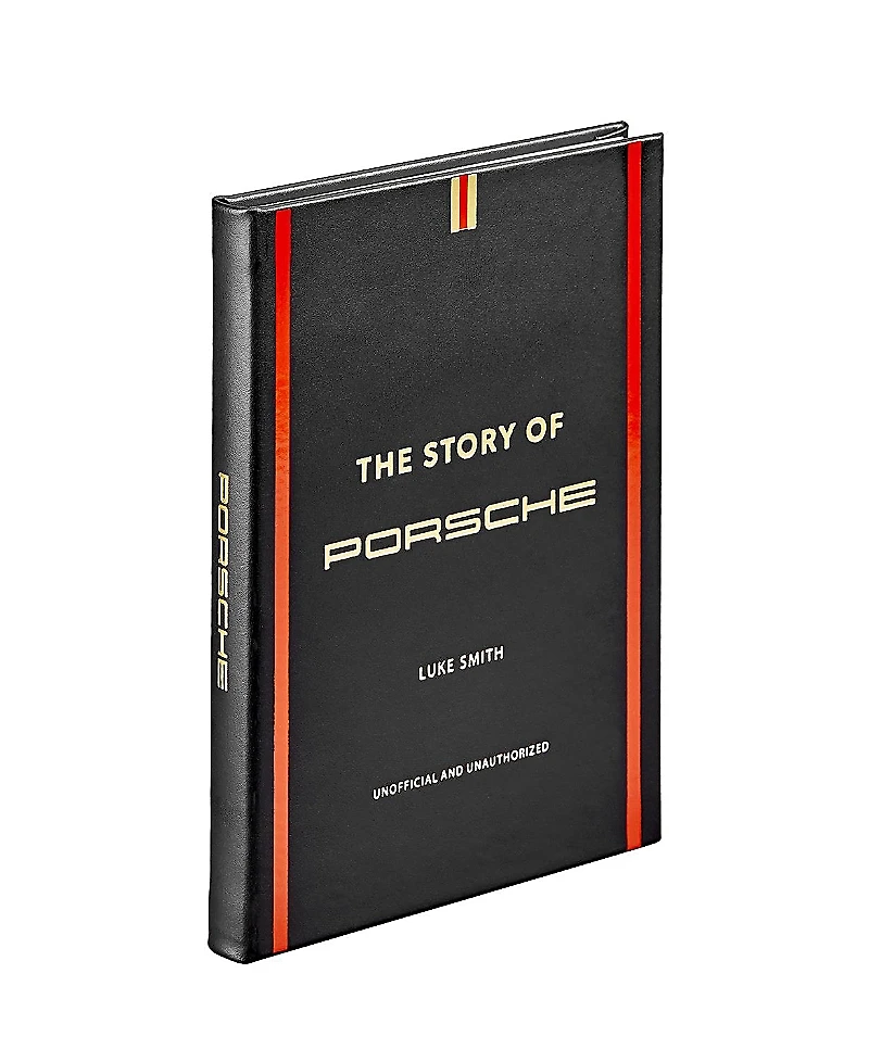 Graphic Image The Story of Porsche Leather Bound Book