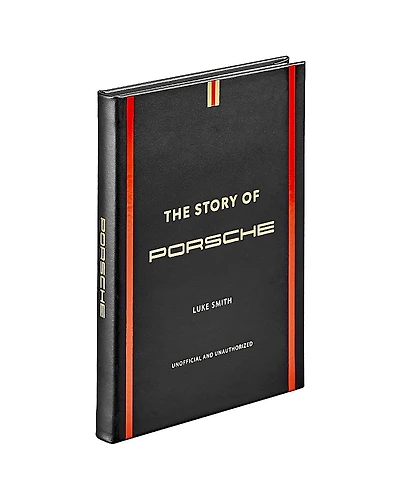 Graphic Image The Story of Porsche Leather Bound Book