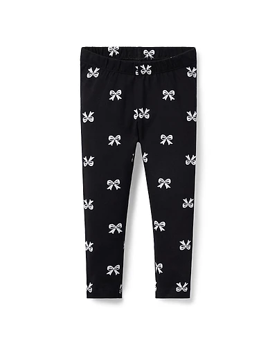 Janie and Jack Girls' The Everyday Bow Legging - Baby, Little Kid