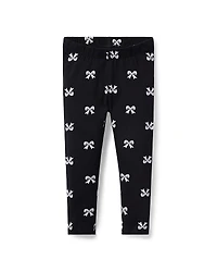 Janie and Jack Girls' The Everyday Bow Legging - Baby, Little Kid