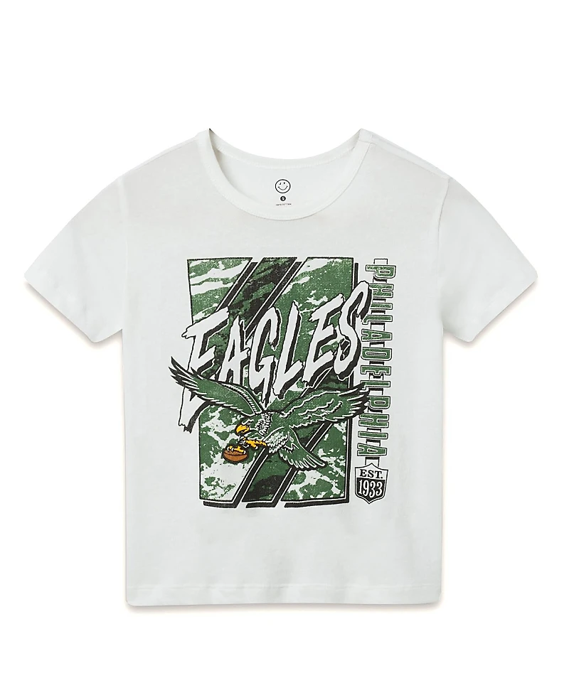 Junk Food Clothing Unisex Nfl Philadelphia Eagles Icon Tee - Little Kid, Big Kid