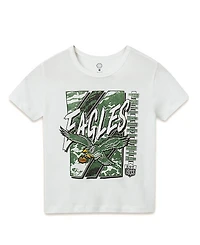 Junk Food Clothing Unisex Nfl Philadelphia Eagles Icon Tee - Little Kid, Big Kid