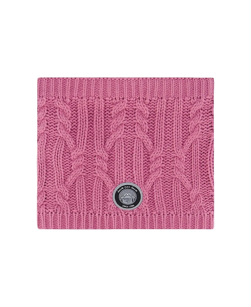 Deux par Deux Girls' Lined Winter Neckwarmer - Little Kid, Big Kid