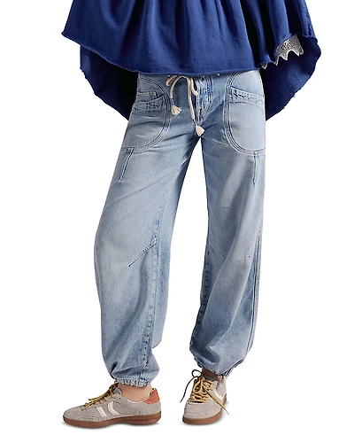 Free People Love Language Pull On Jeans