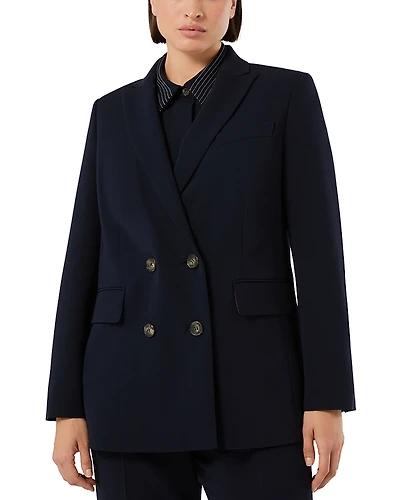 Marina Rinaldi Uscita Bermuda Peak Lapel Blazer