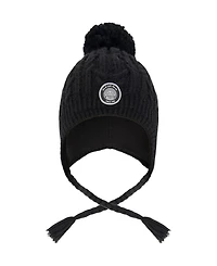 Deux par Unisex Lined Winter Hat with Pompom - Little Kid, Big Kid