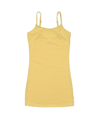 Snapper Rock Girls' Sunshine Stripe Teen Cami Dress - Little Kid, Big Kid