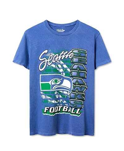 Junk Food Clothing Women's Nfl Seattle Seahawks Brick Vintage Tee