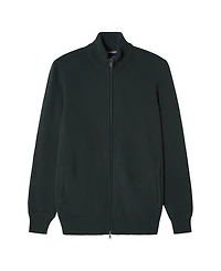 Robert Talbott Graham Cashmere Blend Full Zip Sweater