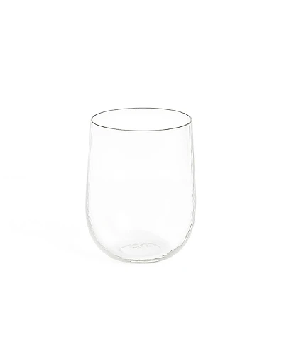 The Collective Home Pebbled Glass Hurricane