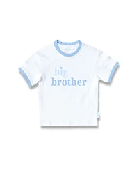 Bits & Bows Boys' Big Brother Crewneck T-shirt - Baby