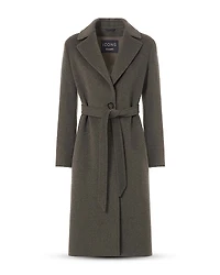 Cinzia Rocca 3/4 Single Breasted Coat With Belt