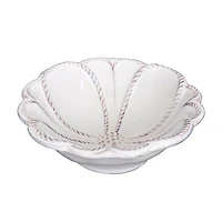 Juliska Jardins du Monde Whitewash 4 Blossom Bowl