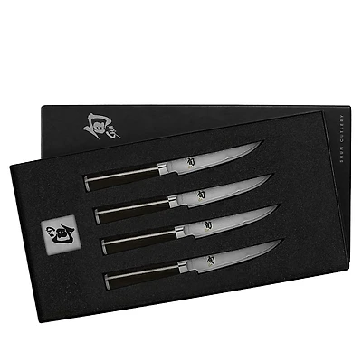 Shun Classic 4-Piece Steak Knife Set