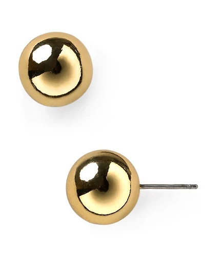 Ball Stud Earrings, 12mm