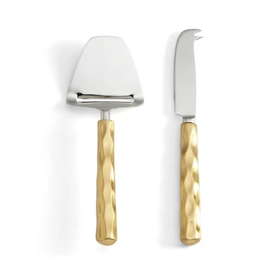 Michael Wainwright Truro Gold Cheese Shaver & Knife Set