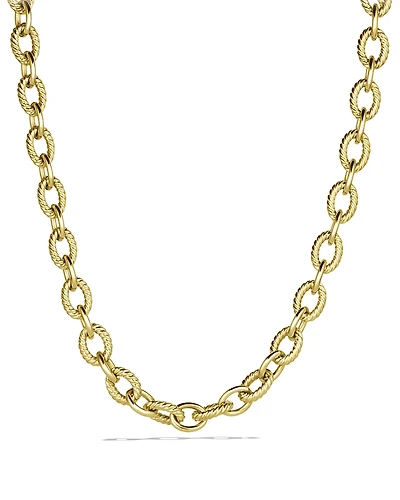 David Yurman Oval Link Chain Necklace