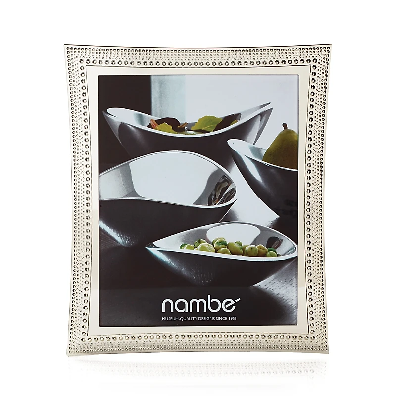 Nambe Beaded Frame, 8 x 10