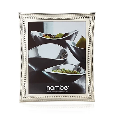 Nambe Beaded Frame, 8 x 10