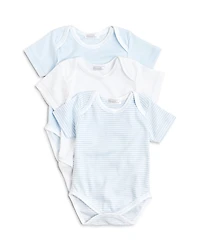 Kissy Stripe & Solid Bodysuit, 3 Pack - Baby