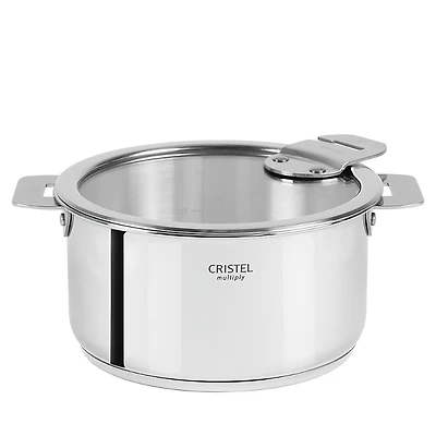 Cristel Casteline Tech 1-Quart Saucepan with Lid - Exclusive