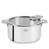 Cristel Casteline Tech 1-Quart Saucepan with Lid - Exclusive