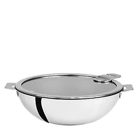 Cristel Casteline Tech Qt. Nonstick Wok with Lid