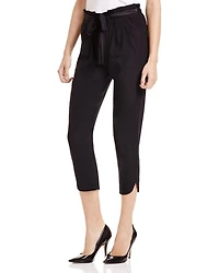 Allyn Stretch Silk Cropped Pants