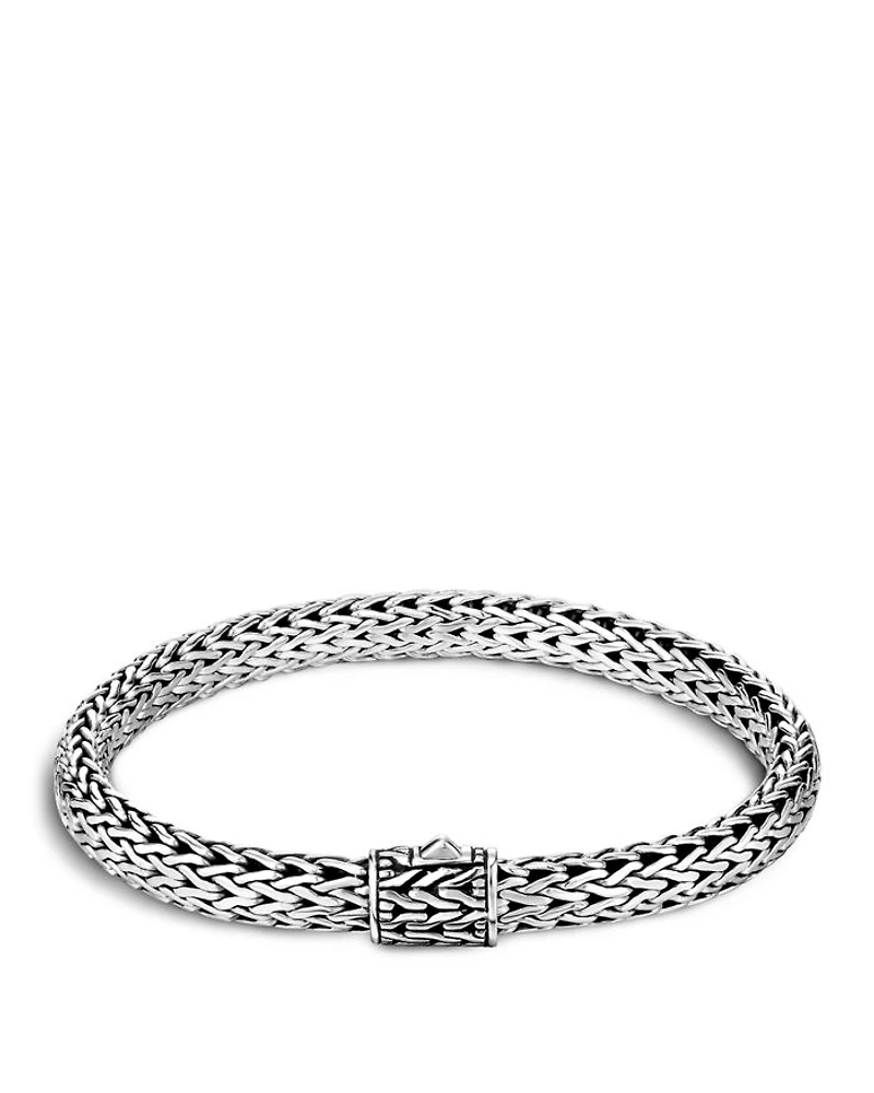 Men's Sterling Silver Small Chain Bracelet
