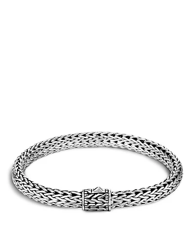 Men's Sterling Silver Small Chain Bracelet