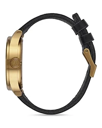 Sentry Leather Strap Watch, 42mm