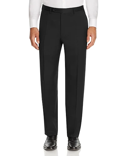 Canali Siena Wool Classic Fit Dress Pants