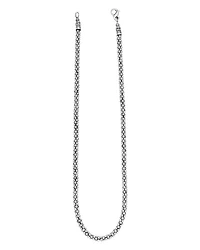 LAGOS Sterling "Caviar" Silver Rope Chain Necklace, 16"
